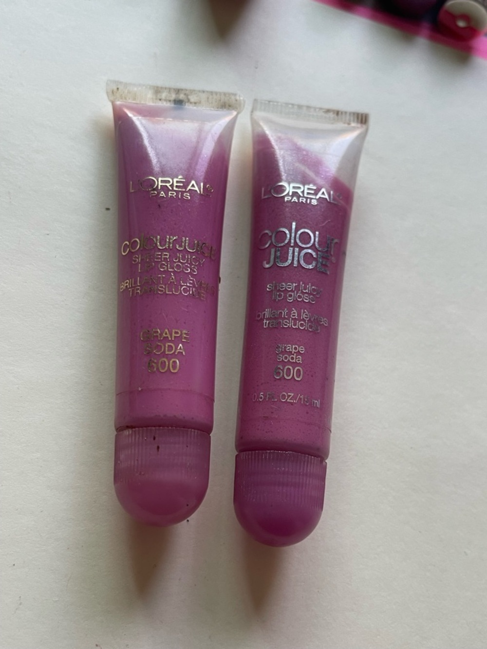 Loreal colour grape soda 600 lipgloss